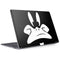 Looney Tunes Daffy Duck Plain Black and White Surface Laptop 2 Skin